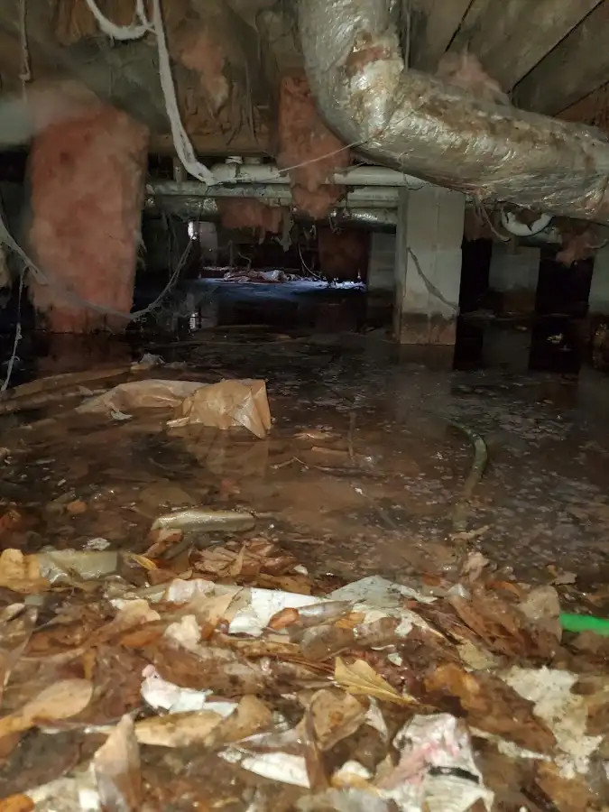 Crawl space flood assessment for Leak Detection & Repair in Warwick
